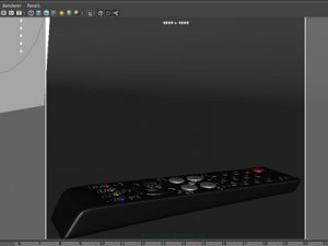 tft remote control 3D Модель