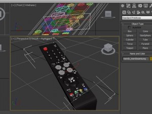 tft remote control 3D Модель