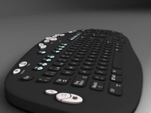 keyboard black Modelo 3D
