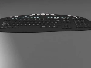 keyboard black 3D Model