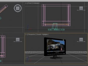 tft computer monitor Model 3D