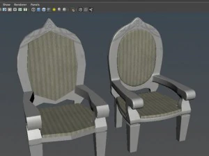 dolls pushchair 3D Model