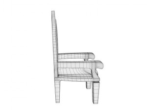 dolls pushchair 3D Model