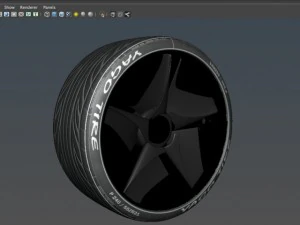 tire 3D Model