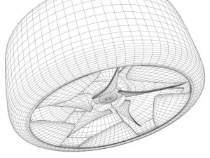 tire 3D Model