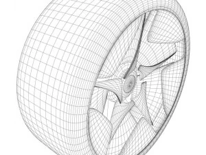tire 3D Model