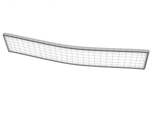 license plate 3D Model