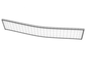 license plate 3D Model