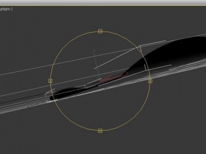 snow board Modello 3D