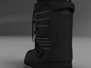 snow boots 3D Model
