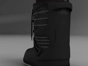 snow boots 3D Model