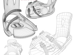 boardbindings 3D Model