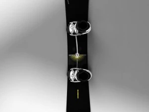 스노우보드 3D 모델