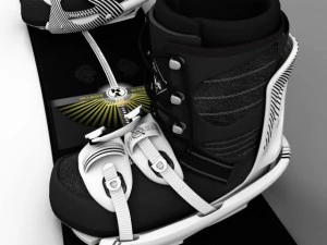 스노우보드 3D 모델