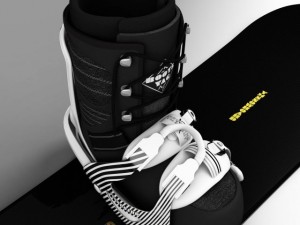 snowboard Modèle 3D