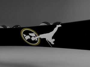 snowboard Modèle 3D