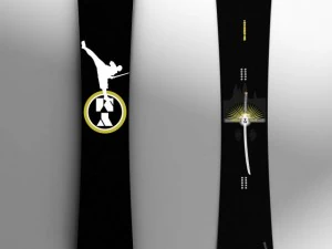 스노우보드 3D 모델