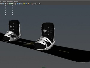 snowboard Modèle 3D