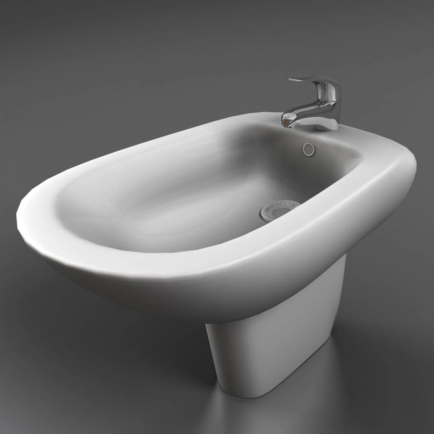 bidet 3D Model .c4d .max .obj .3ds .fbx .stl .blend 