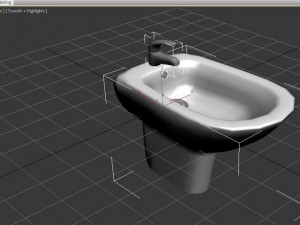 bidet 3D 模型