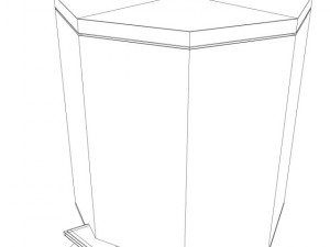 bathroom dumpster 3D Modell