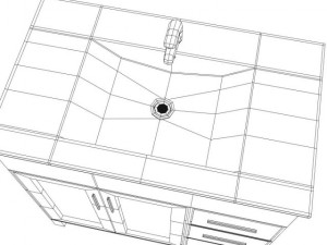 sink Model 3D