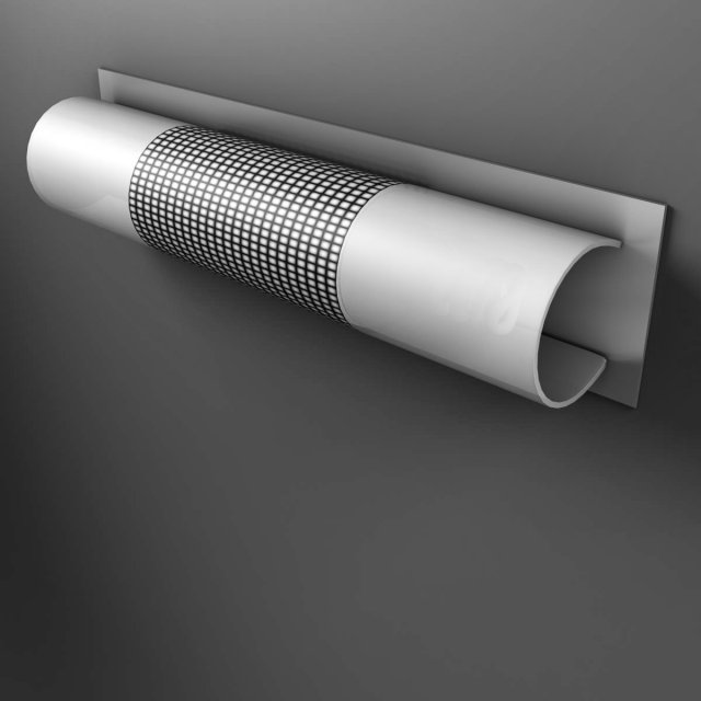 wall lamp 3D Model .c4d .max .obj .3ds .fbx .stl .blend 