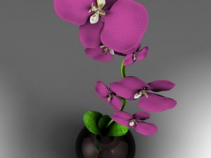 flower vase 3D Модель
