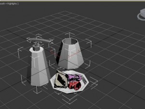 bath set Modelo 3D
