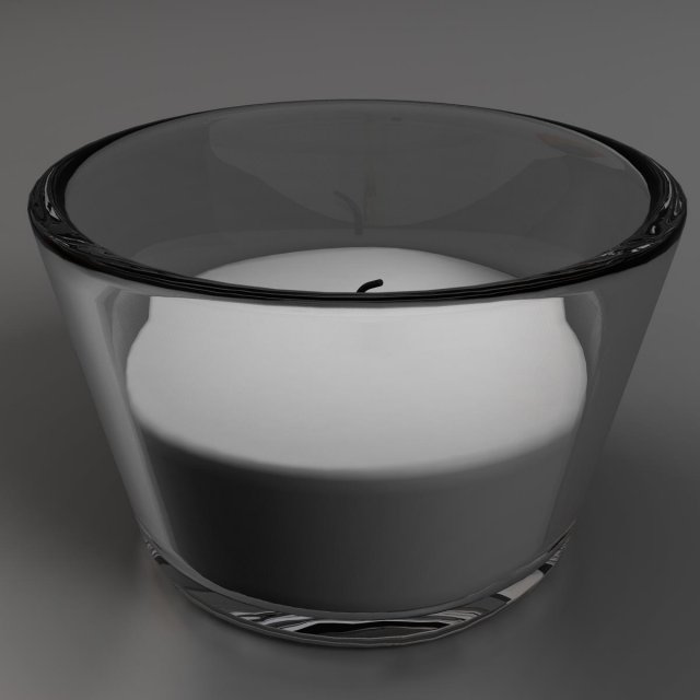 candle Modello 3D .c4d .max .obj .3ds .fbx .stl .blend 