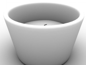 candle Modello 3D
