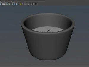 candle 3D Model