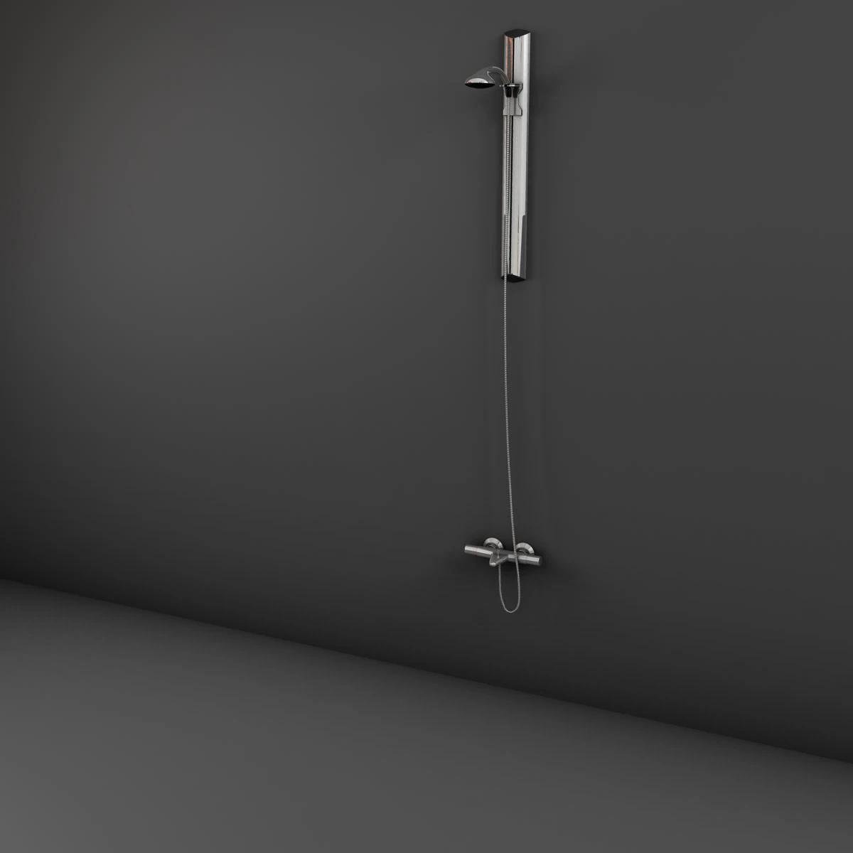 handle shower 3D Model .c4d .max .obj .3ds .fbx .stl .blend 