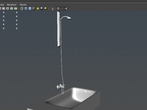 shower 3D 모델
