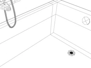 shower 3D Model