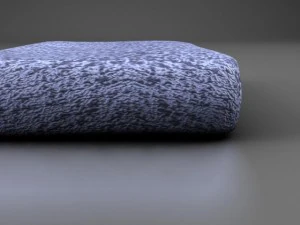 &eacute;ponge Modèle 3D