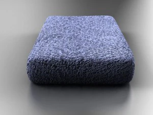 &eacute;ponge Modèle 3D