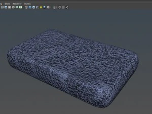 &eacute;ponge Modèle 3D