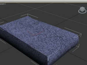 &eacute;ponge Modèle 3D