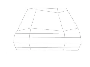 &eacute;ponge Modèle 3D