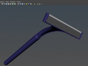 safety razor 3D 모델