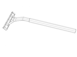 safety razor 3D 모델
