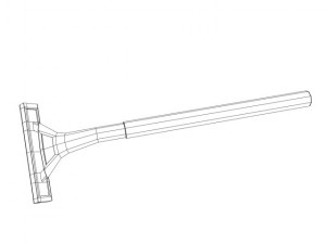 safety razor 3D 모델