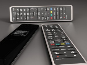 tv remote control 3D-Modell