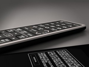 tv remote control 3D-Modell