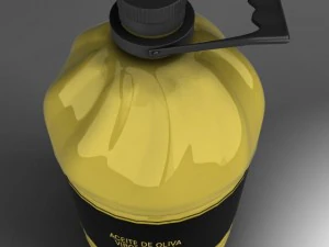 oil bottle 3D Model
