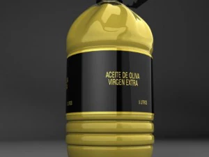 oil bottle 3D Model