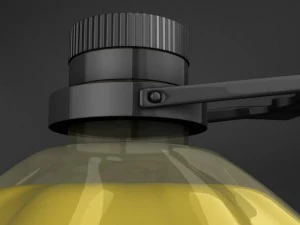 oil bottle 3D Model