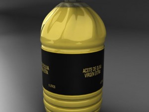 oil bottle 3Dモデル
