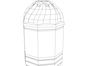 oil bottle 3Dモデル